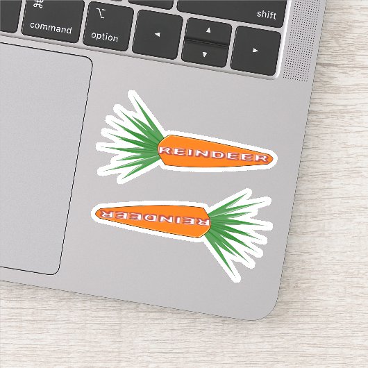 クリスマストナカイのニンジン シール (詳細)