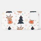 クリスマストナカイの木の手描き Case-Mate iPhoneケース (裏面 (横))