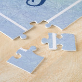 クリスマストナカイの森（き）の動物の家名 ジグソーパズル (側面)