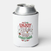 クリスマストナカイの楽しい一日 ギフト 缶クーラー (缶正面)