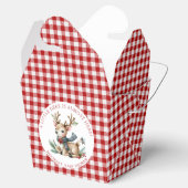 クリスマストナカイの赤ちゃんシャワー フェイバーボックス (オープン)