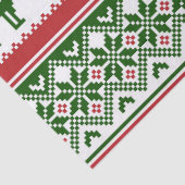 クリスマストナカイの醜いセーターティッシュペーパー 薄葉紙 (詳細)