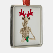 クリスマストナカイの骨格 メタルオーナメント (右)