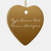 クリスマストナカイオーナメントパーソナライズ装飾 セラミックオーナメント (右)