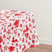 クリスマストナカイスカンジナビアスタイル テーブルクロス (インサイチュ)