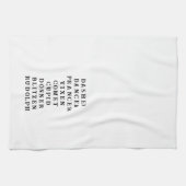 クリスマストナカイテーマキッチンタオル キッチンタオル (横)