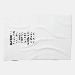 クリスマストナカイテーマキッチンタオル キッチンタオル