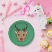 クリスマストナカイパーティー紙プレート ペーパープレート (パーティー)