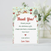 クリスマストナカイパーティー サンキューカード (スタンド正面)