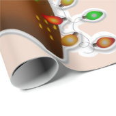 クリスマストナカイ包装紙 ラッピングペーパー (ロールコーナー)