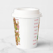 クリスマストナカイ紙カップ 紙コップ (右)