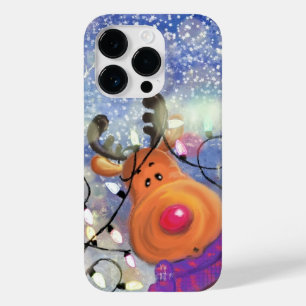 クリスマストナカイ絵画ギフト Case-Mate iPhone 14 PROケース
