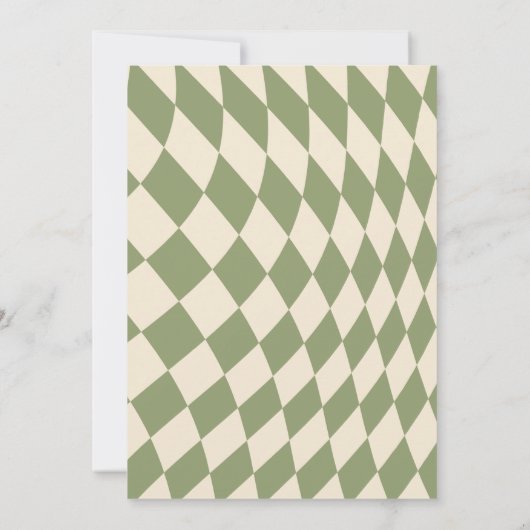 クリスマストナカイ誕生日パーティーああ何おもしろい 招待状 (裏面)