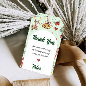 クリスマストナカイ誕生日パーティー ギフトタグ