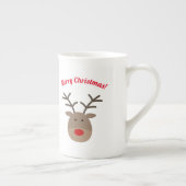 クリスマストナカイ骨中国専門茶マグカップ ボーンチャイナマグカップ (右)