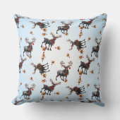 クリスマストナカイ3人 クッション (正面)