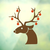 クリスマストナカイ3窓がしがみつく ウィンドウサイン (シート3)