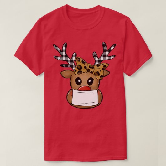 クリスマストナカイ4 Tシャツ (デザイン正面)