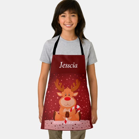 クリスマストナカイ エプロン (インサイチュ)