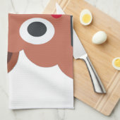 クリスマストナカイ キッチンタオル (四つ折り)