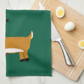 クリスマストナカイ キッチンタオル (四つ折り)