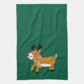 クリスマストナカイ キッチンタオル (縦)