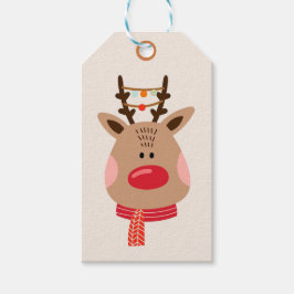 クリスマストナカイ ギフトタグ