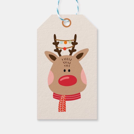 クリスマストナカイ ギフトタグ (裏面)