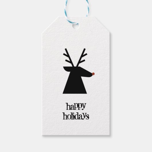 クリスマストナカイ ギフトタグ (正面)