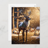 クリスマストナカイ シーズンポストカード (正面/裏面)