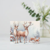 クリスマストナカイ シーズンポストカード (スタンド正面)