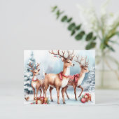 クリスマストナカイ シーズンポストカード (スタンド正面)