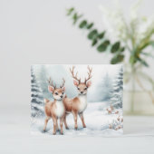 クリスマストナカイ シーズンポストカード (スタンド正面)