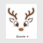 クリスマストナカイ シール (シート)