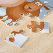 クリスマストナカイ ジグソーパズル (側面)