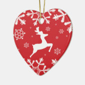 クリスマストナカイ セラミックオーナメント (左)