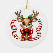クリスマストナカイ セラミックオーナメント (正面)