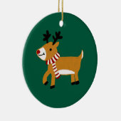 クリスマストナカイ セラミックオーナメント (右)