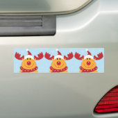 クリスマストナカイ バンパーステッカー (車上)