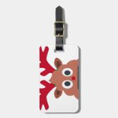 クリスマストナカイ ラゲッジタグ (正面縦)