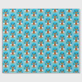 クリスマストナカイ ラッピングペーパー (フラット)