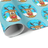 クリスマストナカイ ラッピングペーパー (ロールコーナー)