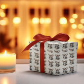 クリスマストナカイ ラッピングペーパー