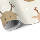 クリスマストナカイ ラッピングペーパー (ロールコーナー)
