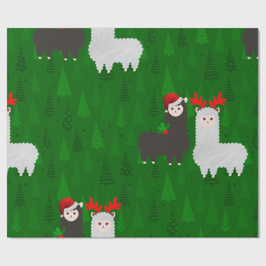 クリスマストナカイ ラッピングペーパー (フラット)