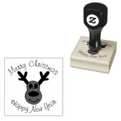 クリスマストナカイ ラバースタンプ (押印)
