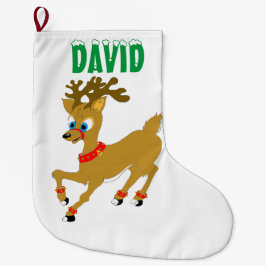 クリスマストナカイ ラージクリスマスストッキング