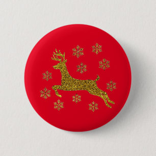 クリスマストナカイ 缶バッジ
