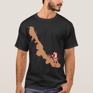 クリスマストナカイ〔雄ジカの〕枝角ズベラクルストナディアントル Tシャツ