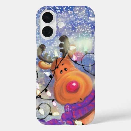 クリスマストナカイiPhoneケース Case-Mate iPhoneケース (裏面)